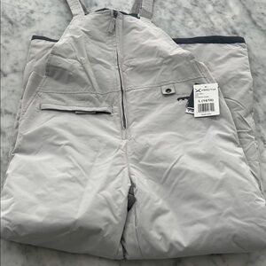 Arctix Quiet Grey Teen Insulated Bib Overalls 14-16